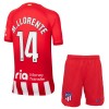 Maglia ufficiale Atlético Madrid M. Llorente 14 Casa 2023-24 per Bambino